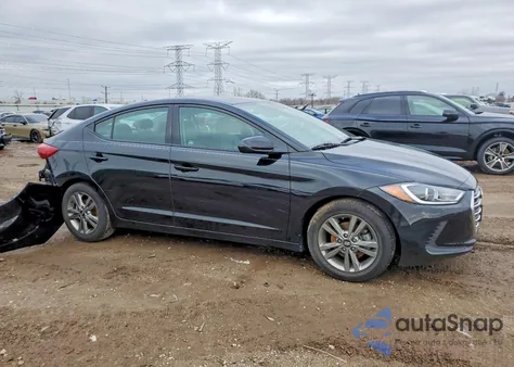 2018 Hyundai Elantra Sel from USA, damaged, VIN 5NPD84LF8JH390075